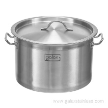 commercial stock pots stainelss steel